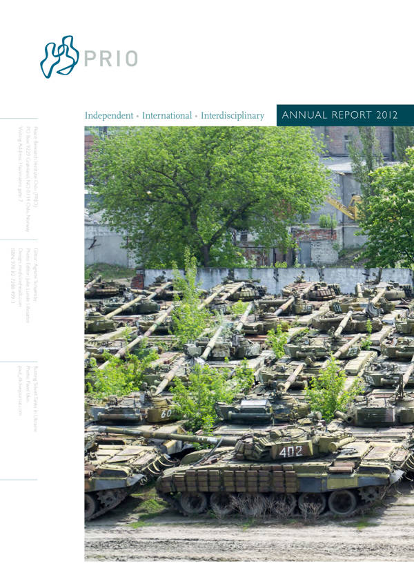 PRIO Annual Report 2012 front cover